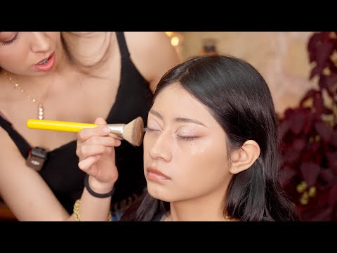 Darlyn's Soft Whispering ASMR Holiday Makeup Tutorial will help you RELAX 😌