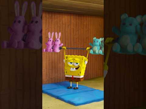 SpongeBob's a BIG GUY in brand new movie! 😏 #shorts