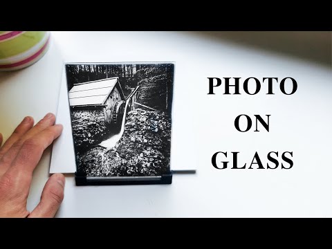 Positive Photograph on Glass | Detailed Step by Step Tutorial | Advanced Film Photography