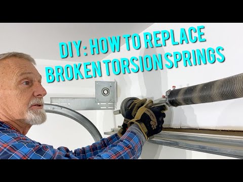 Torsion Spring DIY guide - How To Replace Garage Door Torsion Springs