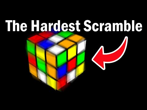I found the HARDEST Rubik's Cube Scramble
