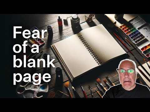 Fear of a blank page and how to get started creating anything