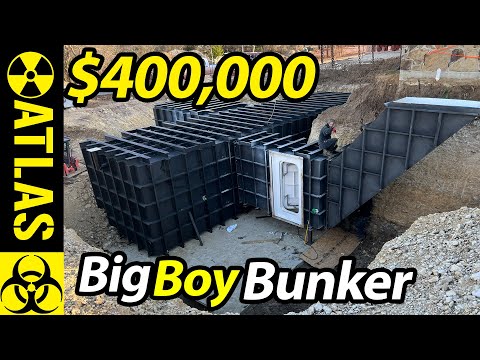 Big Boy bunker with a $100,000 Gunroom Part 1