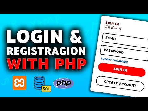Complete Login & Registration System in PHP and MySQL (Step-by-Step Tutorial)