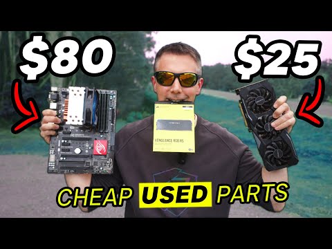 Buying Older USED Gaming PC Parts at Incredibly Low Prices! (July 2025's PC Parts Hunt)