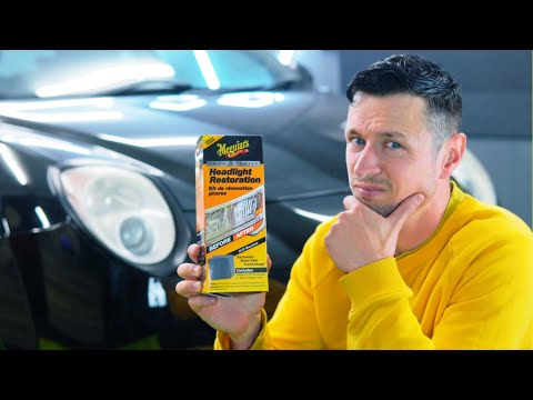 How to fix foggy headlights with Meguiar's Headlight Restoration Kit!