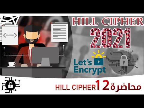 شرح Hill Cipher بالتفصيل | علوم الحاسوب