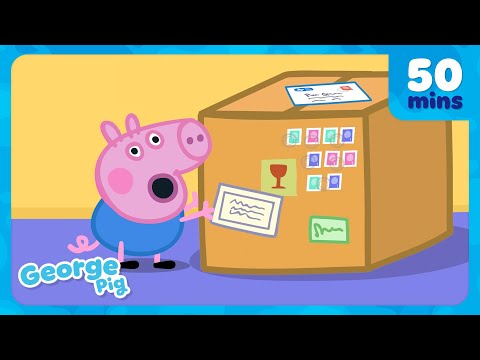George Pigs Mystery Box 📦 Peppa Pig Full Episodes | 50 Minutes