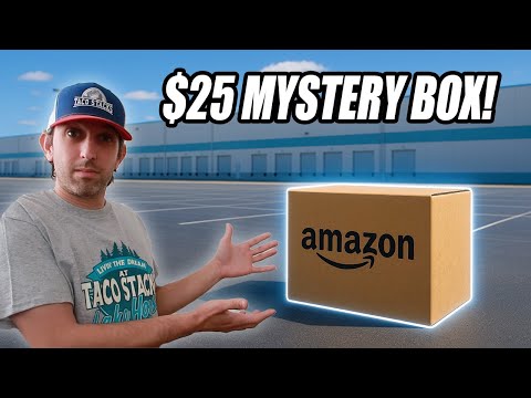I Bought a $25 Amazon Mystery Box! - What's Inside?