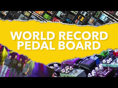 World Record Pedal Board