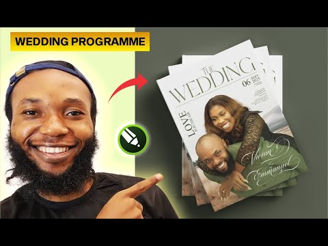 CorelDRAW Tutorial: Stunning Wedding Programme Design for Beginners