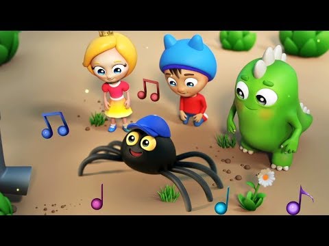 Музыкальные мультики для малышей Сина и Ло - Паучок - Детские песни @SINAandLO