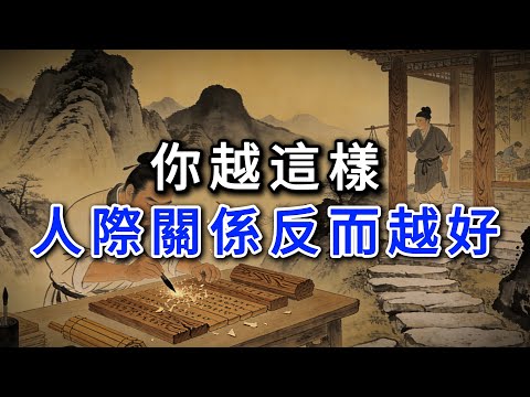 你越這樣人際關係反而越好#強者思維 #情緒管理 #人際關係 #處世智慧 #沉默 #謀略