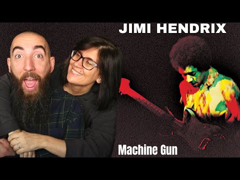 Jimi Hendrix - Machine Gun (Live) (REACTION) with my wife