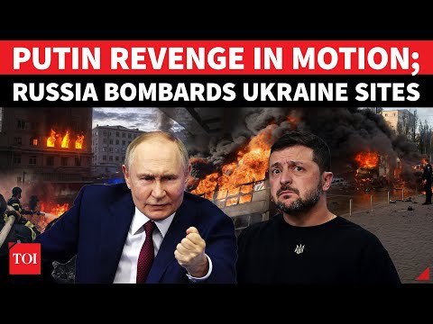 Putin's GROZNY Revenge: Ukraine Bombed From Land & Air With Missiles & Drones After Chechnya Attack