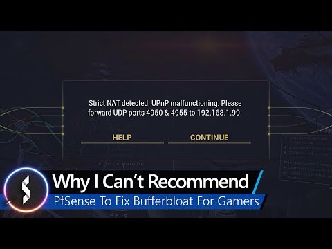 Why I Can’t Recommend PfSense To Fix Bufferbloat For Gamers