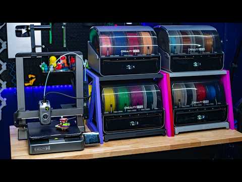 16 Color 3D Printing with Creality Hi Review