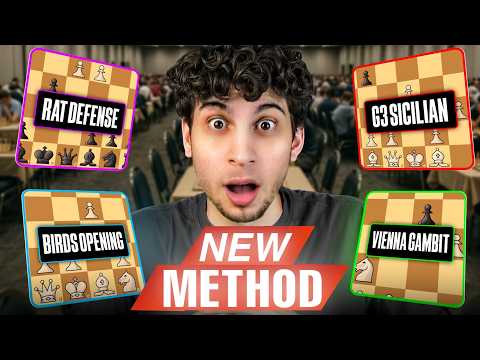 I WON A Chess Tournament Using RANDOM Openings (NEW METHOD)