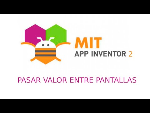 App Inventor 2 - Lección 14 - Pasar un valor entre pantallas
