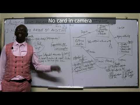 KCE  AA { NATURE & PURPOSE OF AN AUDIT