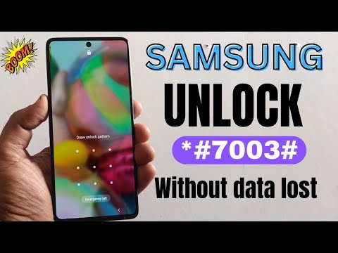 How to Unlock Samsung Phone Forgot Pattern | No Data Loss 🔥