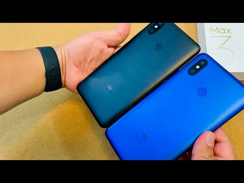 Xiaomi Mi Max 3 - Black vs Blue Comparison!