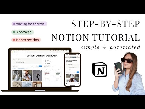 How to Get a Feed View in Notion 💻🤍 | Simple Content Calendar for Social Media Planning
