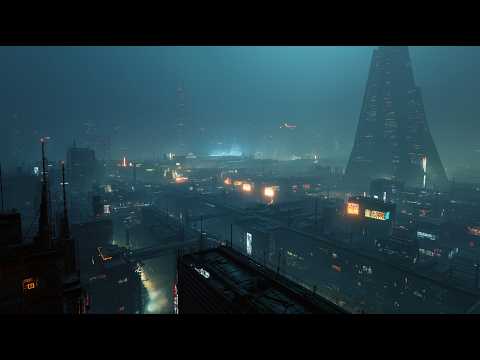Neo-Tokyo 2277: Cyberpunk City Ambience for Study & Work | 4K Visuals