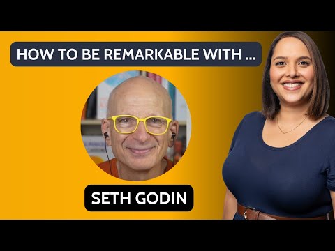 Episode 180 Seth Godin  How To Be Remarkable
