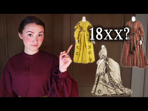 Can You Guess the Years of These 19th Century Dresses? | Historical Fashion Game Show