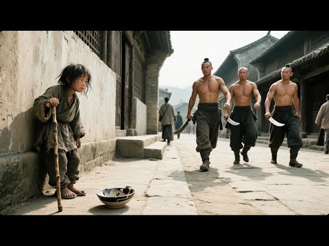 Hundreds of bullies besieged a beggar boy, but were killed instantly!