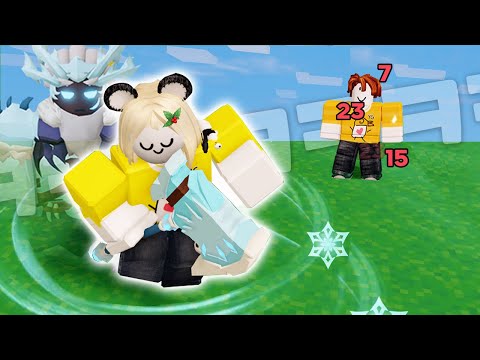 최강 망치로 싹쓸이했습니다ㅋㅋㅋㅋ 무료 신키트 설인 등장!!【로블록스 배드워즈】