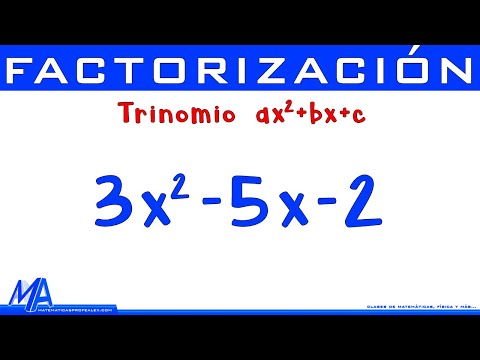 Factorización Trinomio de la forma ax2+bx+c | Paso a paso