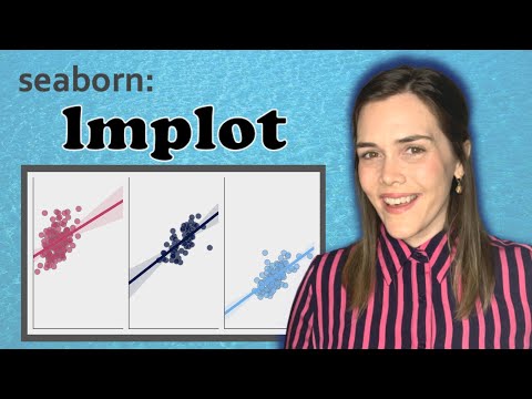 Seaborn lmplot | Comparing lmplot vs regplot and using the Seaborn lmplot hue and FacetGrid
