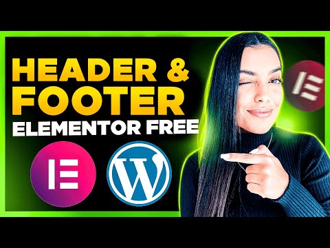 How to Build Header And Footer Using Elementor FREE
