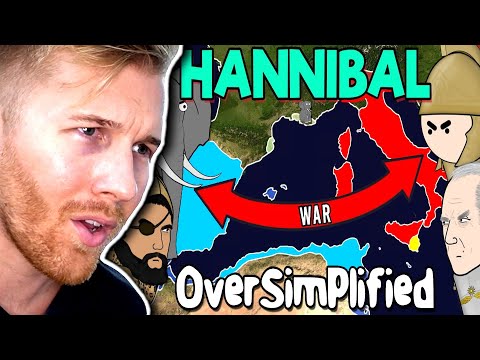 Oversimplified Explained By Drew Durnil... (Punic Wars / Hannibal Reaction)
