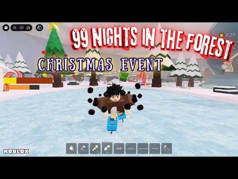 Saving the Elves in 99 Nights in the Forest [Christmas Update] | ROBLOX