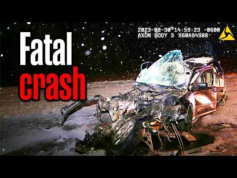 FATAL Police Chase Ends as BMW Hits SUV Full of Children