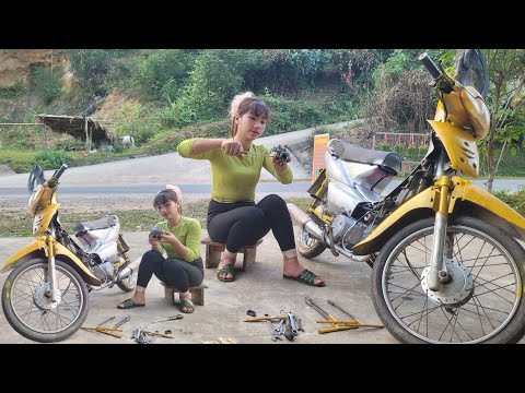 Hi everyone, today I repaired and cleaned this old motorbike; it looks simple but…