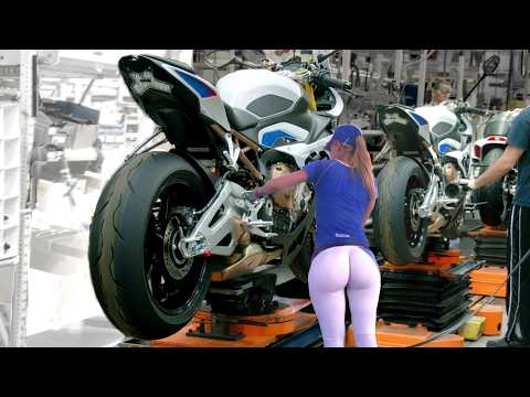 Inside BMW Motorcycle Factory: How R1300GS, R12G/S & S1000RR are made | Full Production process