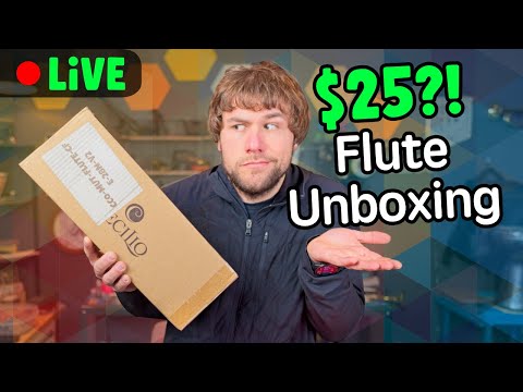 $24.95 Flute Unboxing LIVESTREAM!