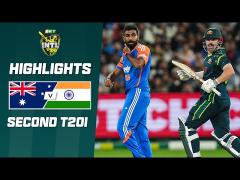 Australia v India 2025-26 | Second T20I