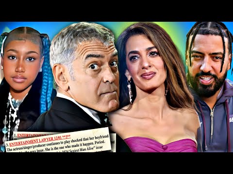 GEORGE CLOONEY MAJOR FIGHT with AMAL, NORTH WEST BEING GROOMED, FRENCH MONTANA'S BIZARRE GIRLFRIEND