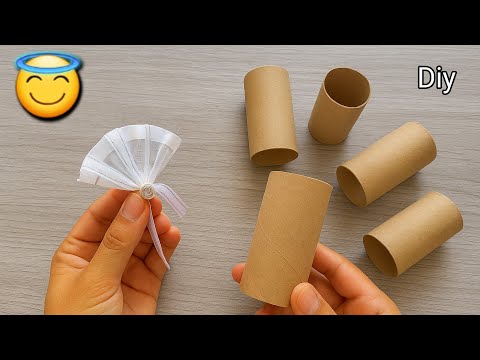 How to make a cute Christmas angel in 20 minutes? Christmas decor idea