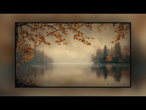 TV Screensaver | Autumn Tranquility: 3 Hours of Relaxing Art for Fall Ambience