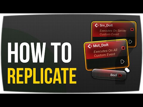 So nutzt du Replication, Multicast/Server Events, RepNotify ► Unreal Engine 5 Tutorial #UE5