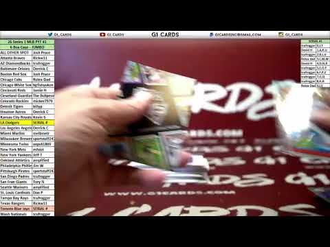 Series 1 MLB IS HERE! Thursday Night Group Breaks @ G1