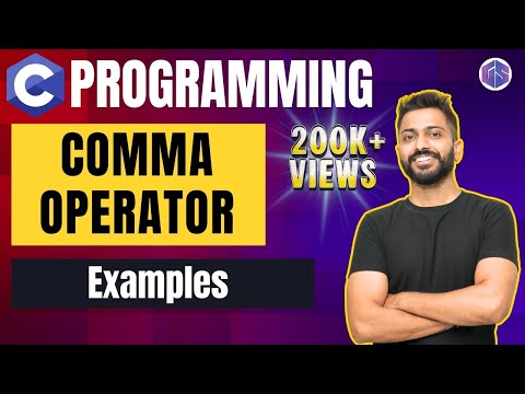 Comma Operator with examples | C Programming