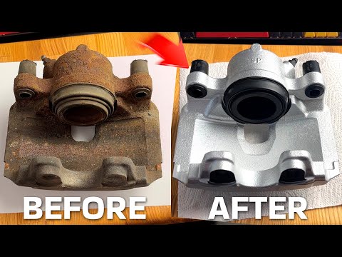 How to Paint Brake Calipers - Like from the FACTORY