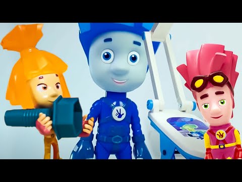 Фиксики - ✌ Играем с Ноликом 🔧 | Мультик из игрушек